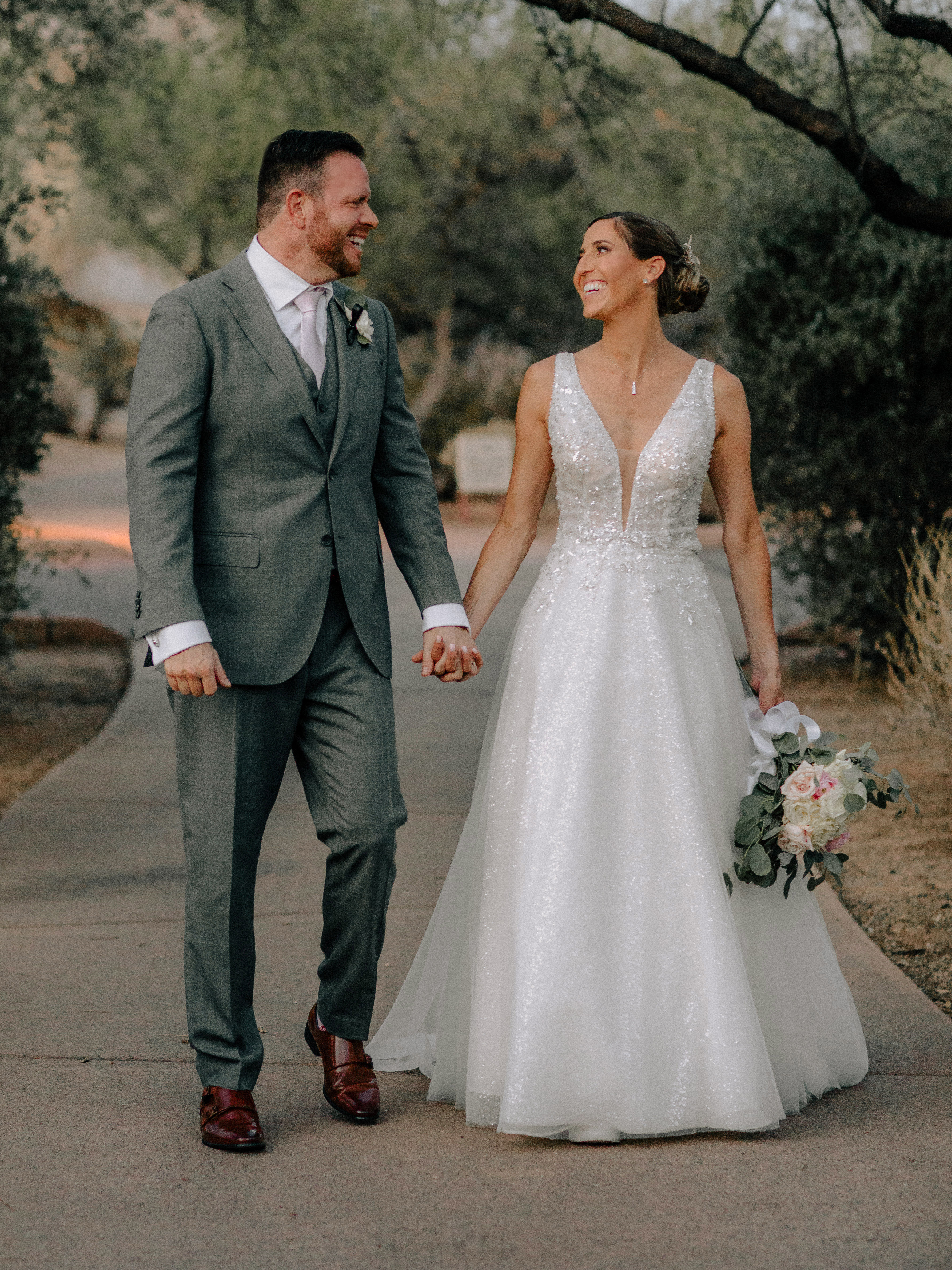 Happy Couple; Phoenix Wedding Photographer; Phoenix Wedding Photographers; Phoenix Outdoor Wedding; Bride & Groom The Hoskins; Aaron Hoskins PhotographyScottsdale Wedding; Scottsdale Wedding Photographer; The Boulders Wedding Photography
