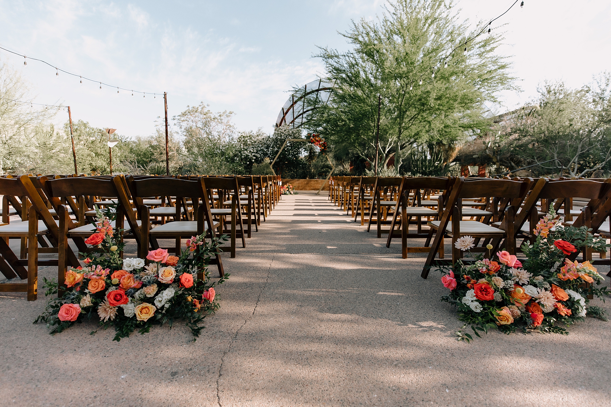 Wedding at the Desert Botanical Gardens in Phoenix, Arizona, Wedding by The Hoskins Photography