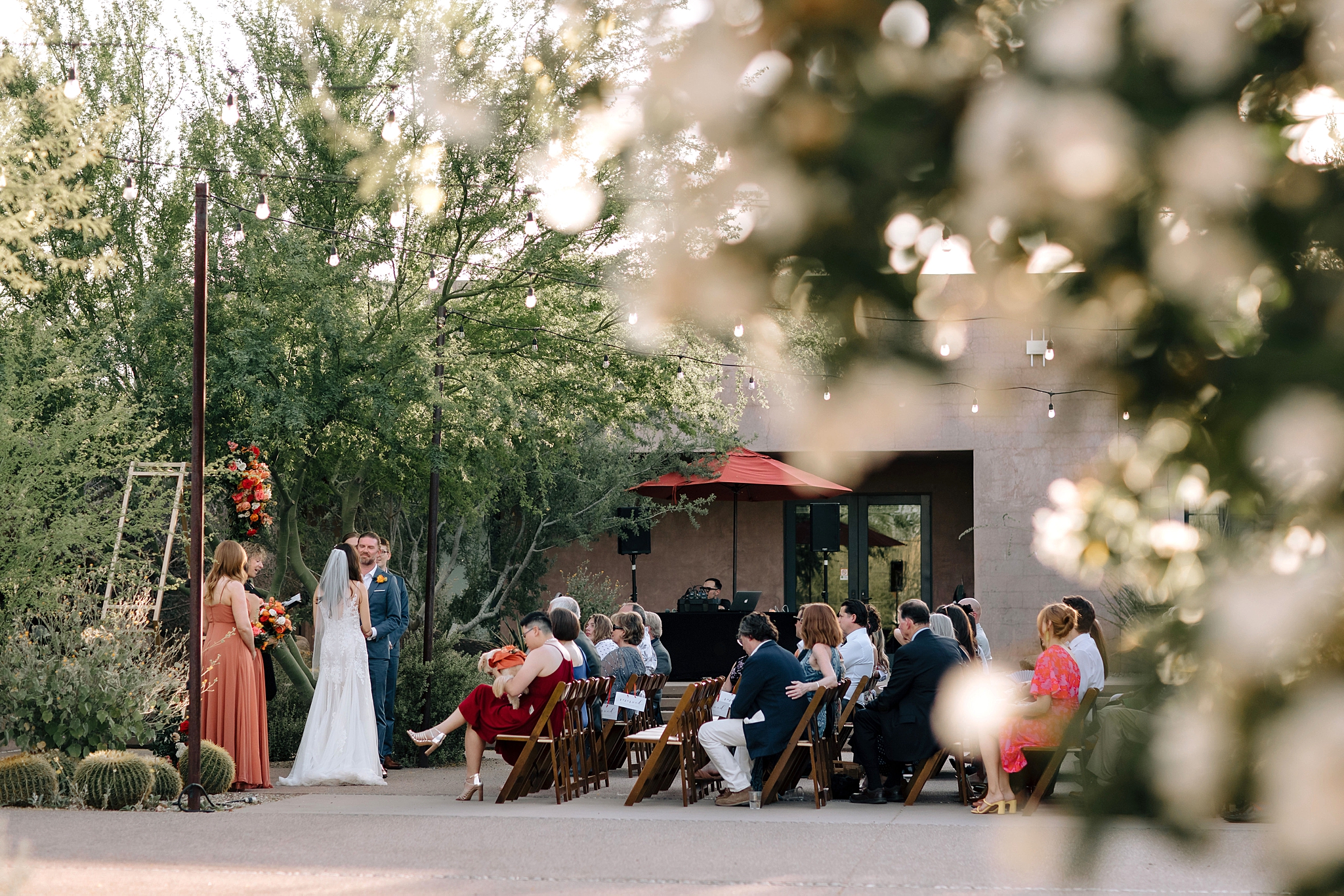 Wedding at the Desert Botanical Gardens in Phoenix, Arizona, Wedding by The Hoskins Photography