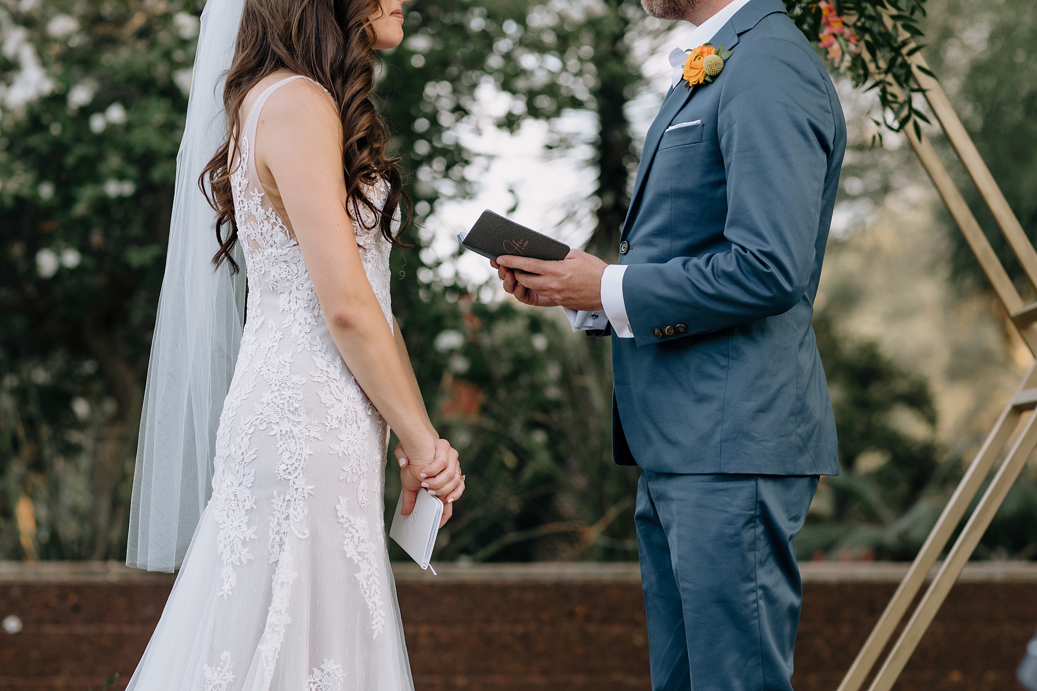 Wedding at the Desert Botanical Gardens in Phoenix, Arizona, Wedding by The Hoskins Photography