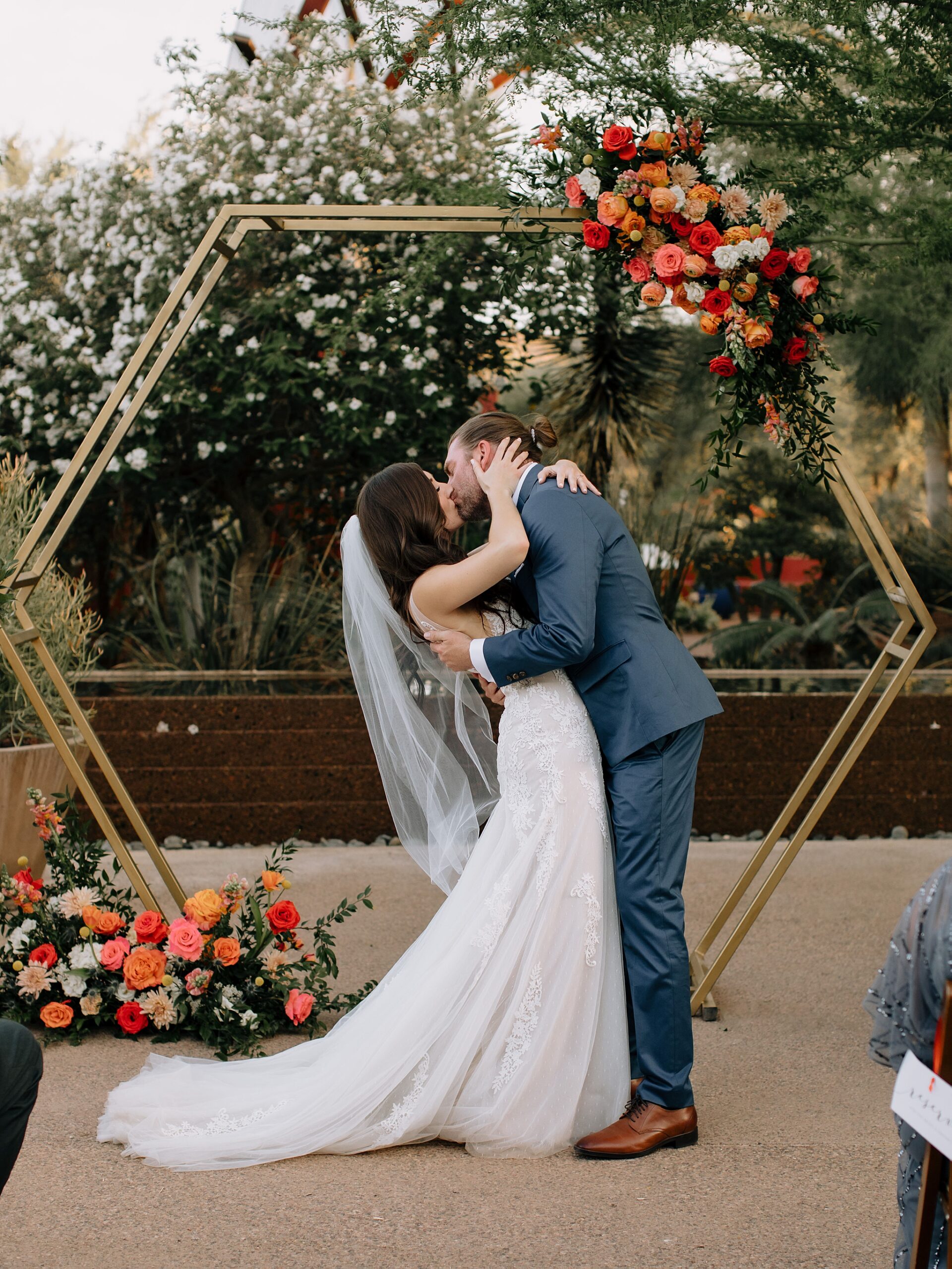 Wedding at the Desert Botanical Gardens in Phoenix, Arizona, Wedding by The Hoskins Photography