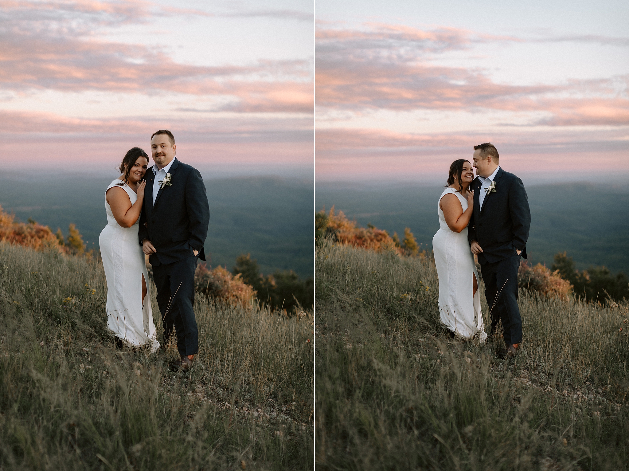 Wedding on the Mogollon Rim in Strawberry, Arizona, Phoenix Wedding Photographer, Bride and Groom Wedding