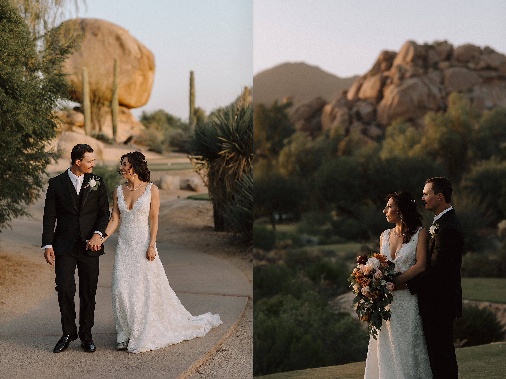 Wedding at the Boulders Resort, Bride and Groom Formals, The Hoskins Photography