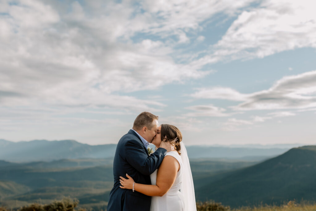 Mogollon Rim Wedding, The Hoskins Photography, Bride and Groom,