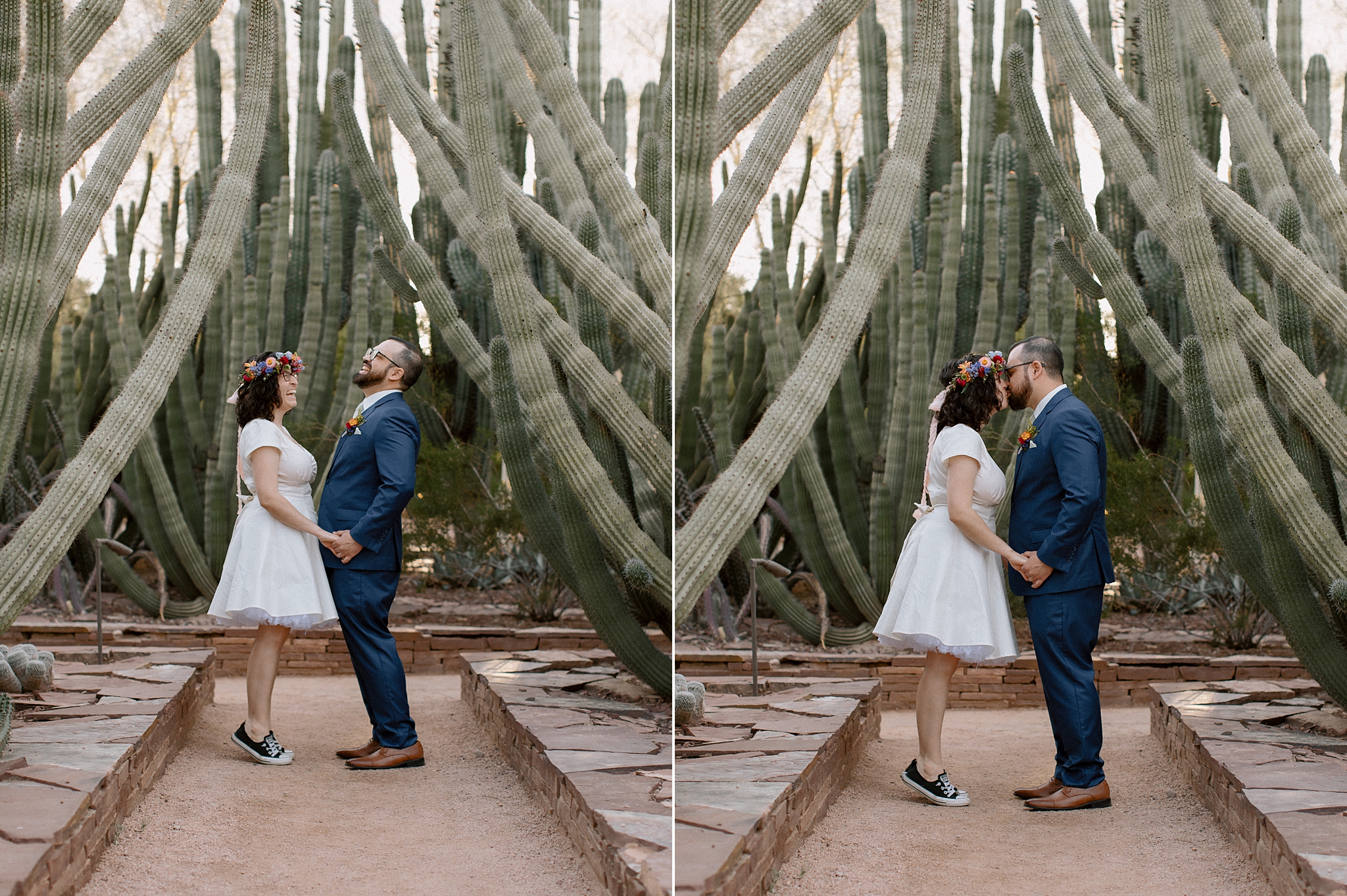 Bride & Groom, Phoenix Bride & Groom, Lovely Bride Phoenix Photos, Lovely Bride Phoenix, Desert Botanical Garden Bride, The Hoskins Photography