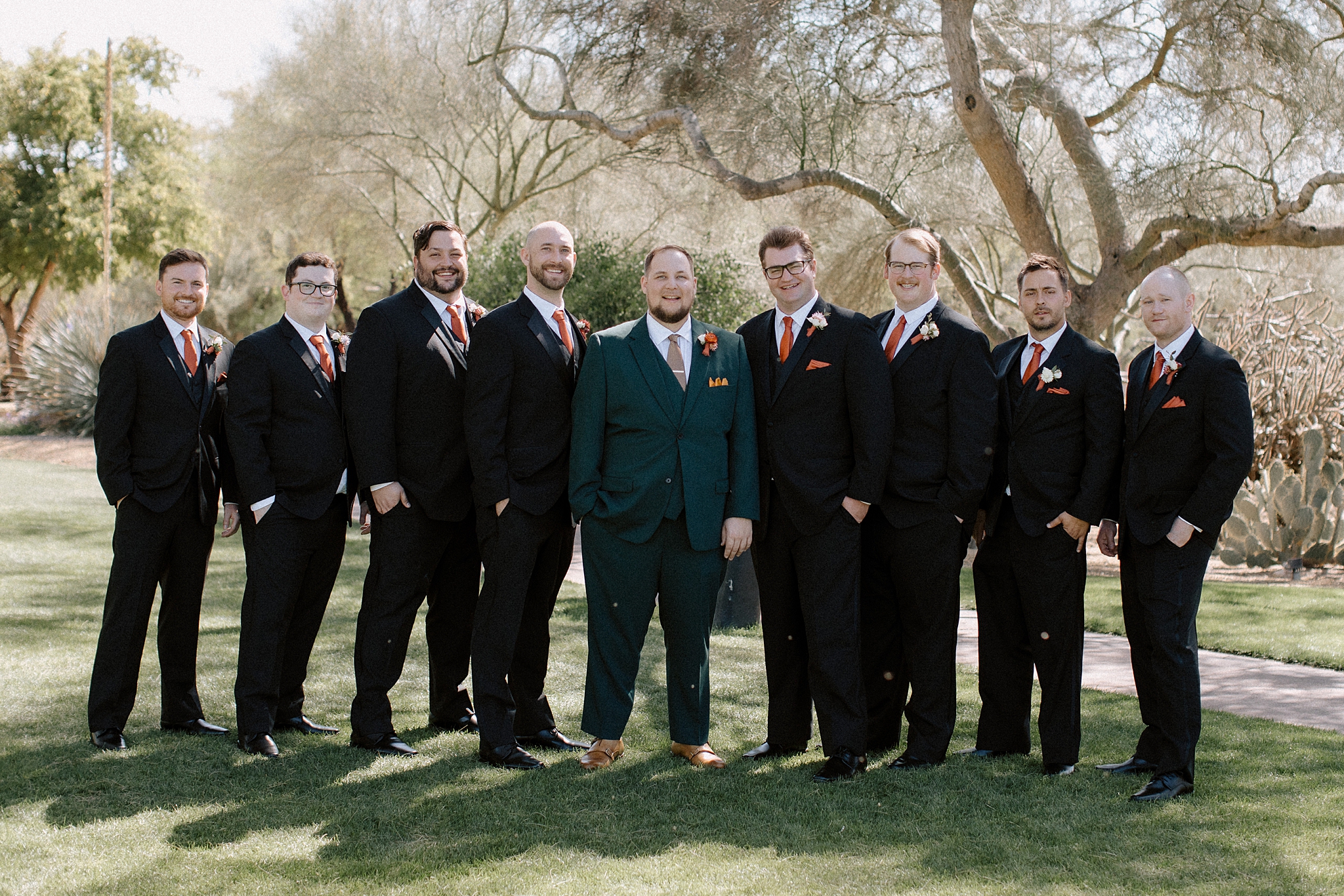 The Boulders Resort, The Boulders Resort Wedding, Phoenix Wedding Photographer, Groomsmen