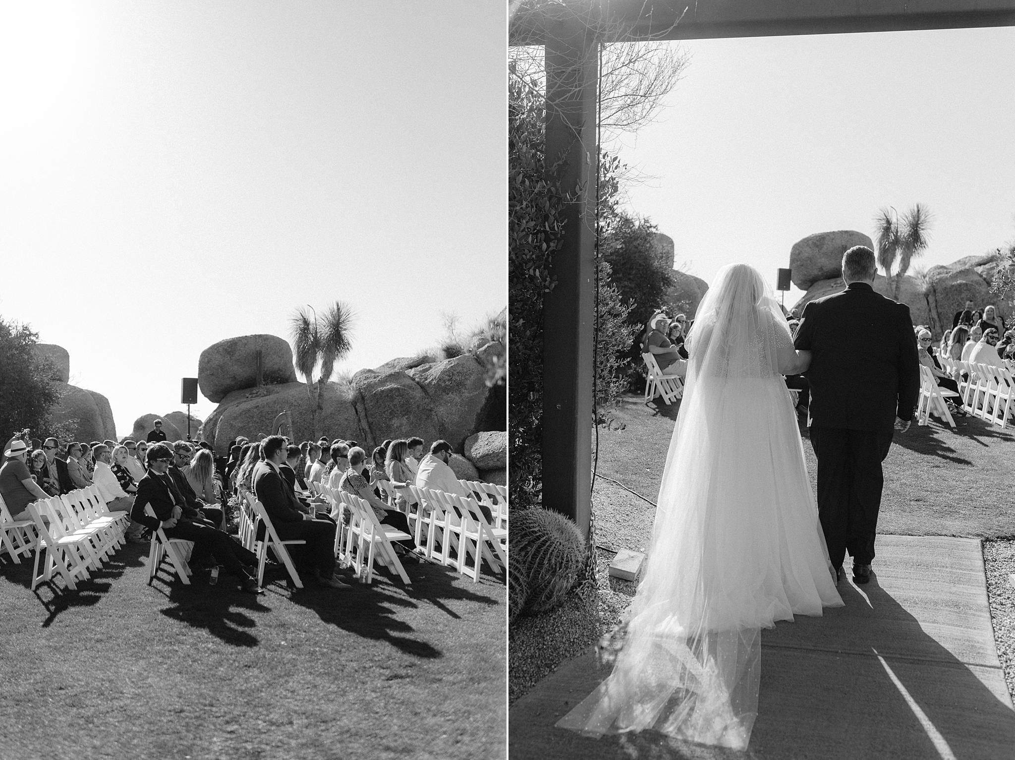 The Boulders Resort, The Boulders Resort Wedding, Phoenix Wedding Photographer, Phoenix Bride, Outdoor Ceremony, The Hoskins Photography