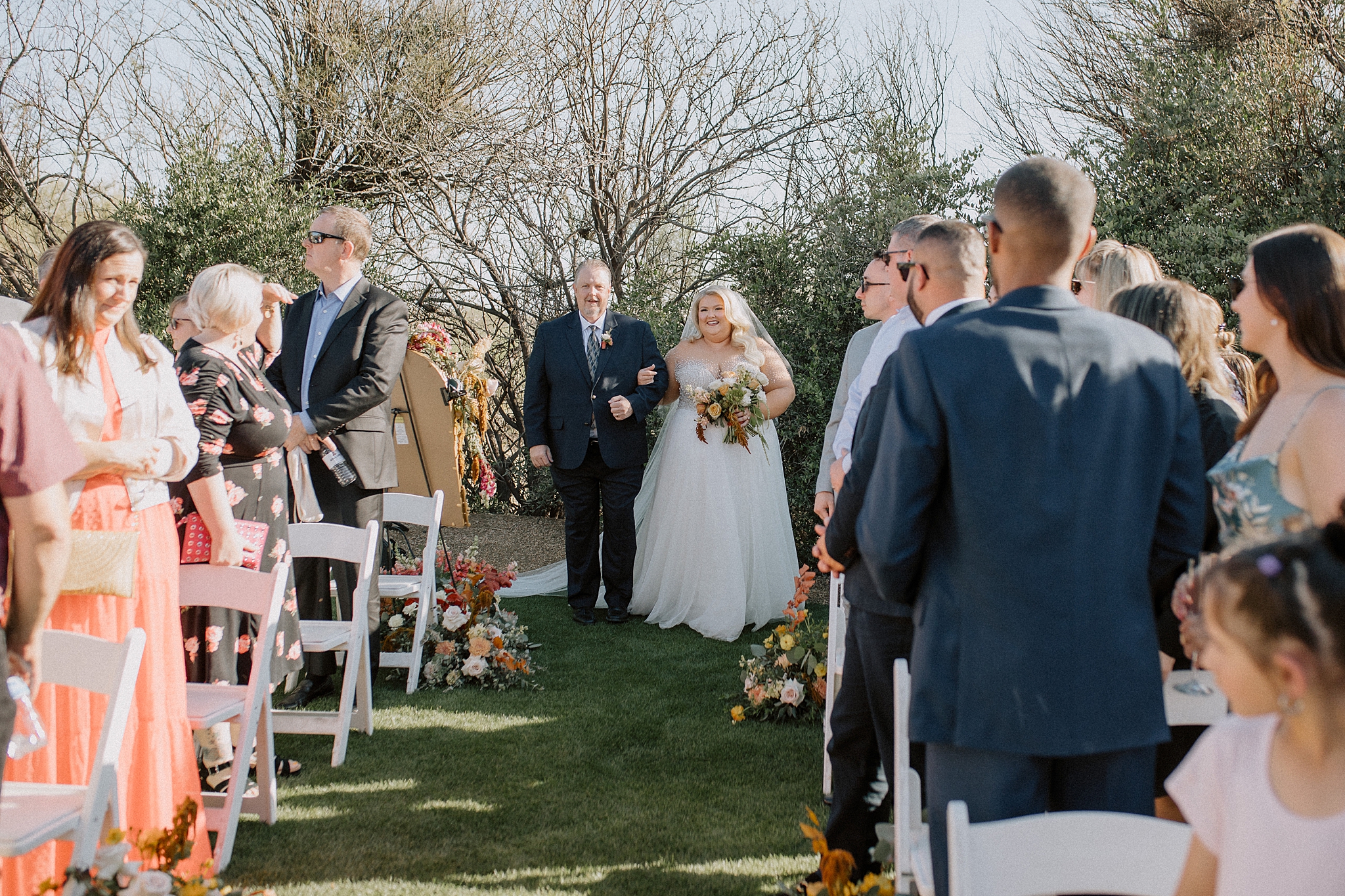 The Boulders Resort, The Boulders Resort Wedding, Phoenix Wedding Photographer, Phoenix Bride, Outdoor Ceremony, The Hoskins Photography