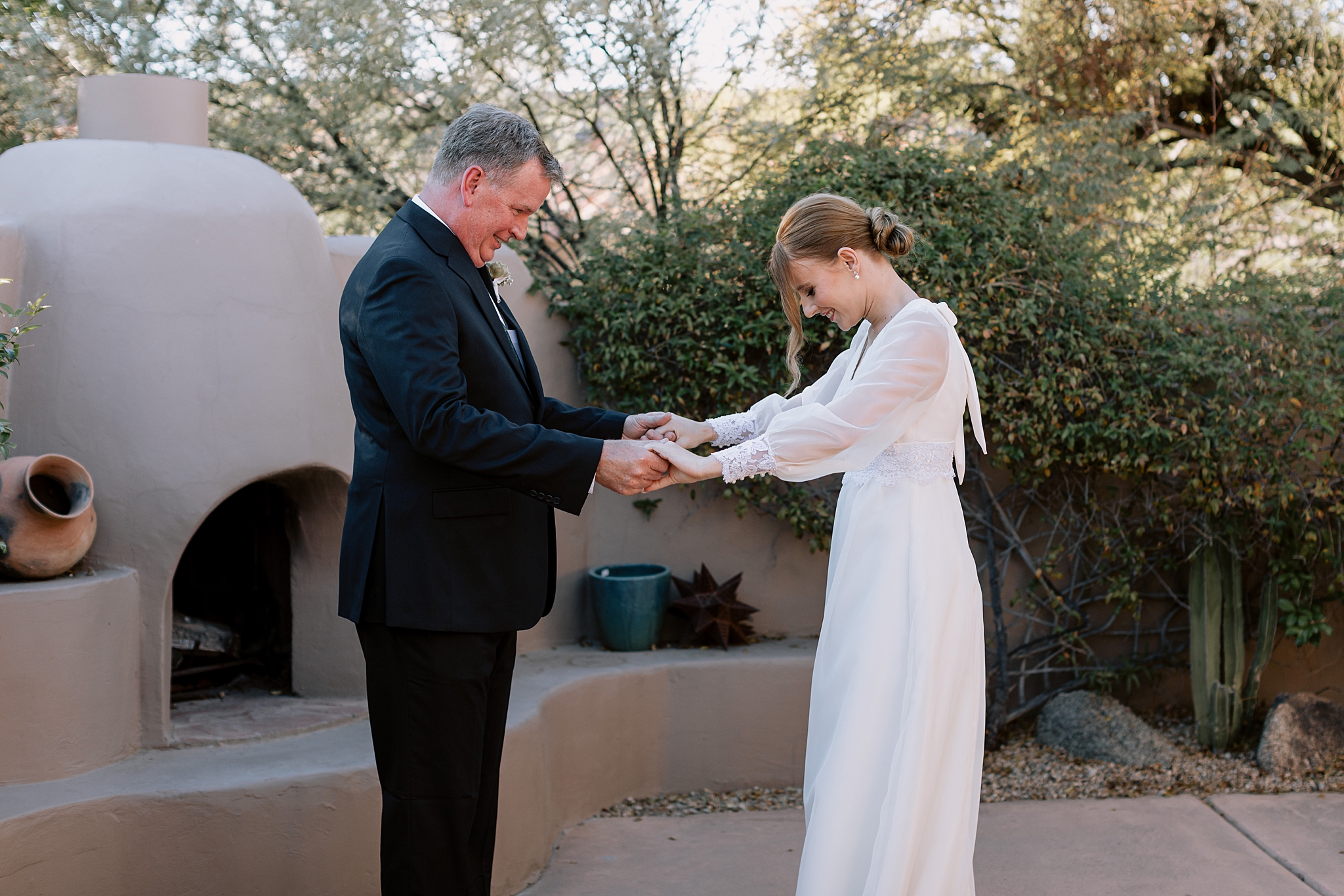 First look with Dad at the Boulders Resort in Scottsdale, AZ