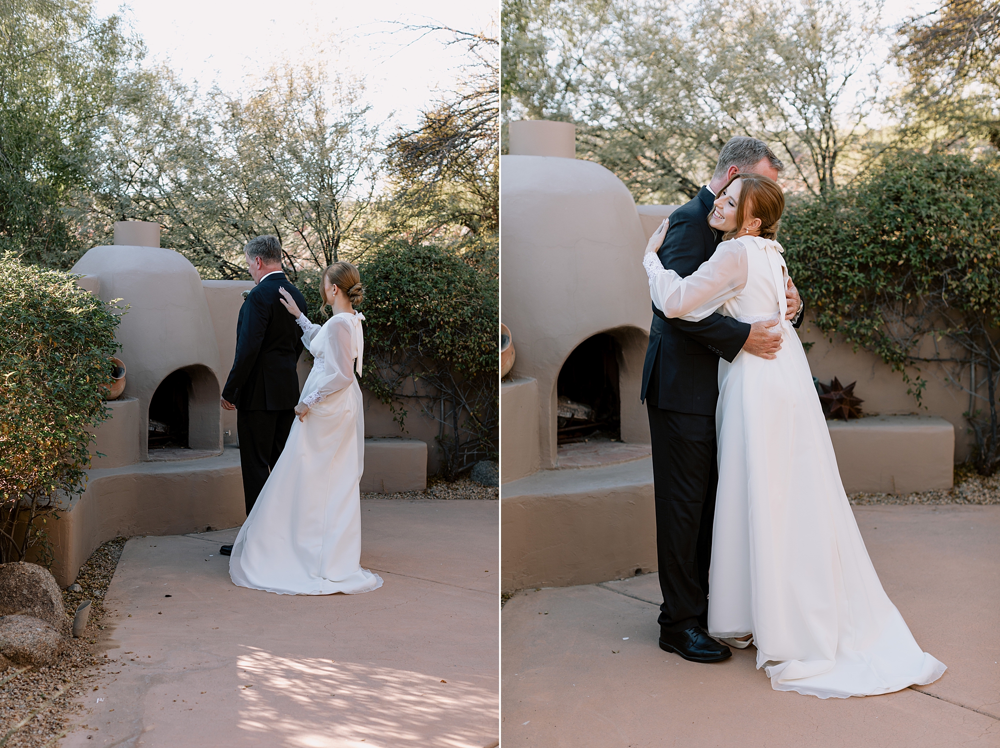 First look with Dad at the Boulders Resort in Scottsdale