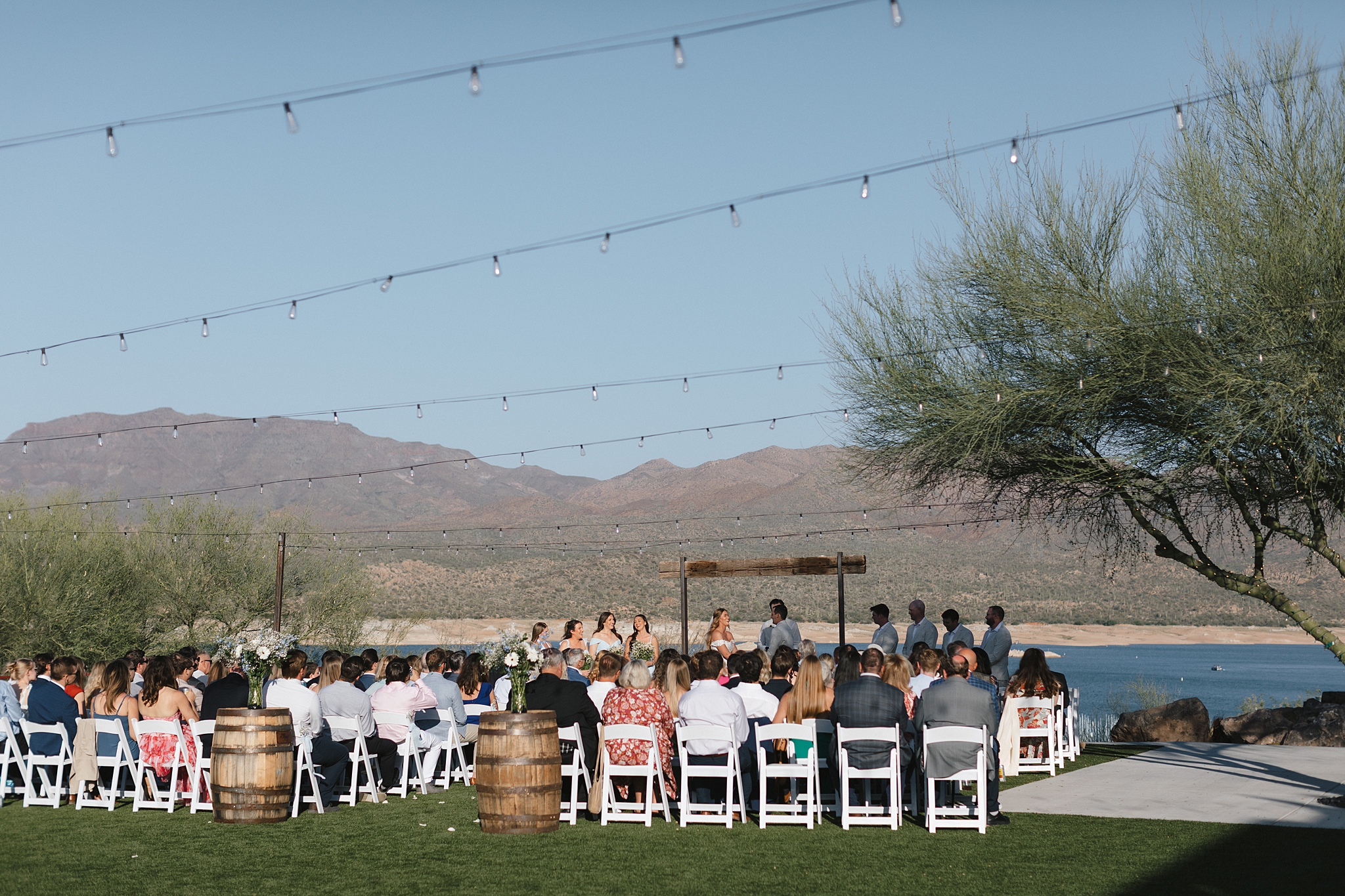 An Unforgettable Spring Wedding at The Cove - Bartlett Lake