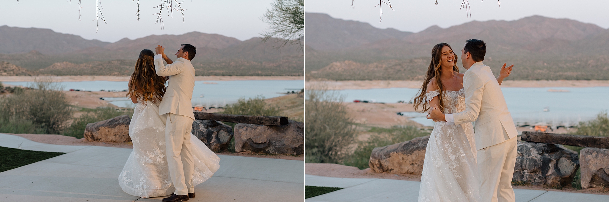 Spring Wedding at The Cove - Bartlett Lake