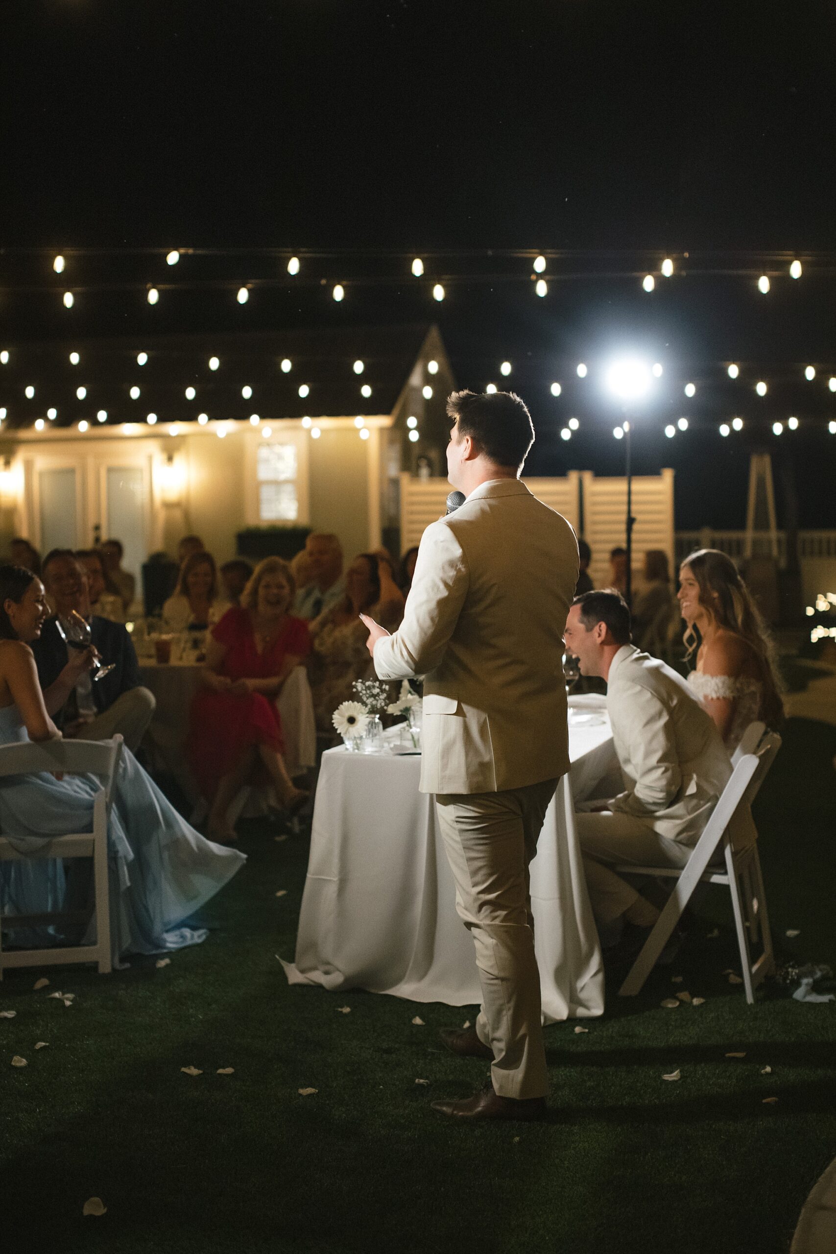 scenic Cove wedding in the spring