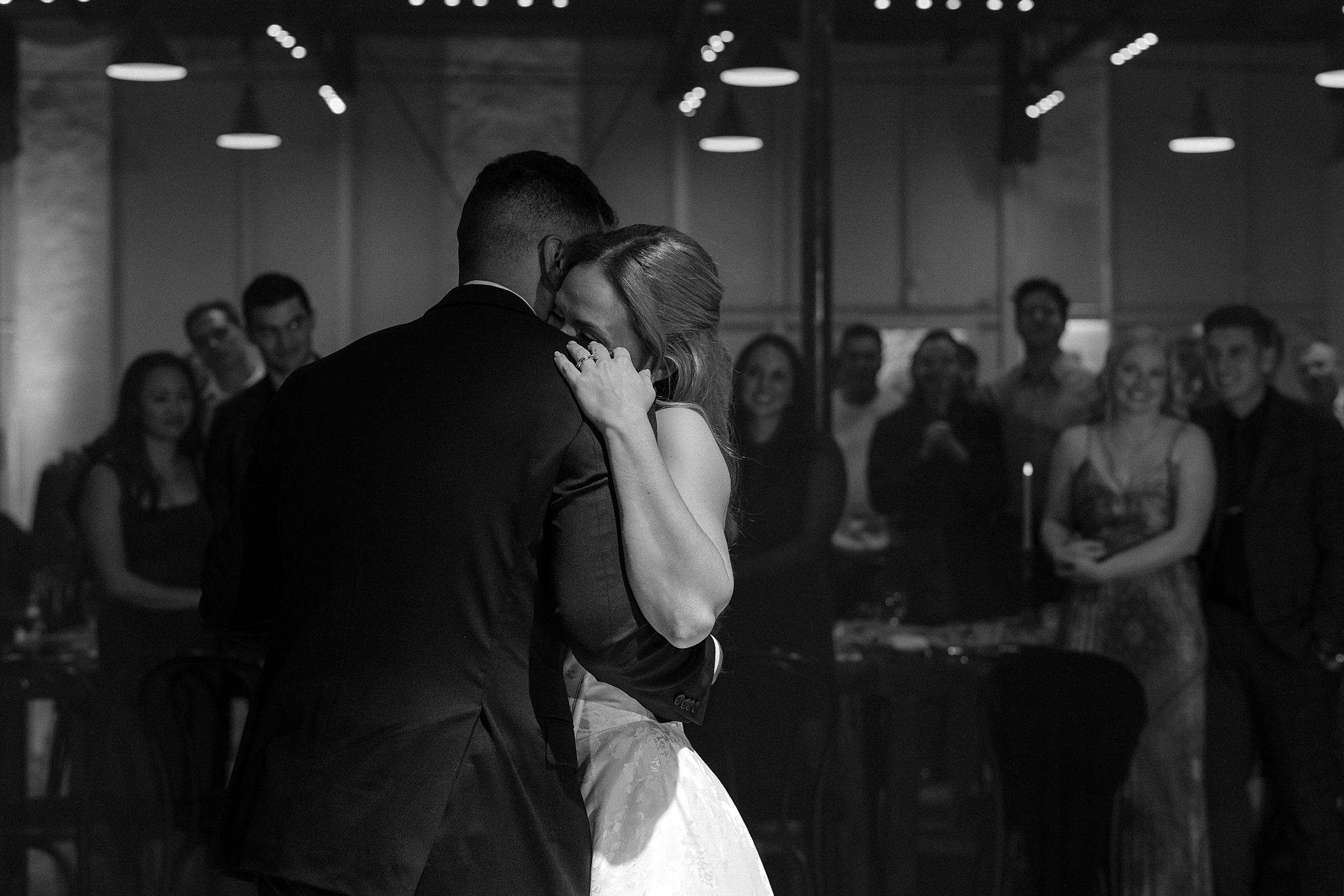 First dance at The Croft Phoenix wedding venue